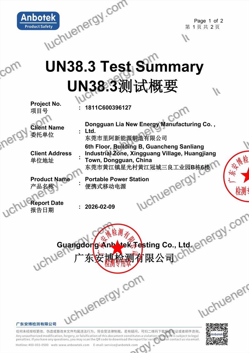 UN38.3 — DPH-300W