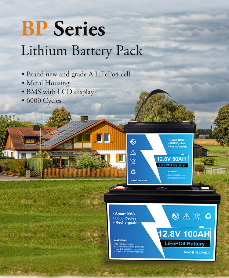 50Ah / 100Ah Lead-Acid Replacement LiFePO4 Battery