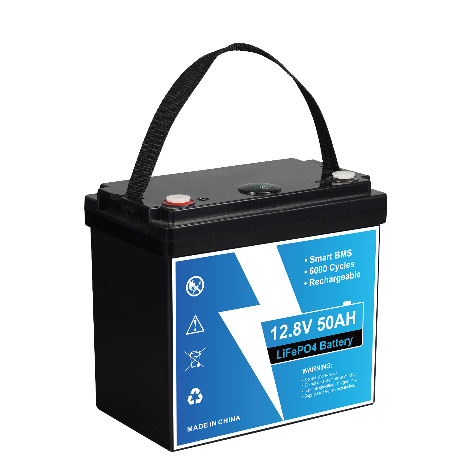 6000+ Deep Cycle Lead-Acid Replacement LiFePO4 Battery view 1