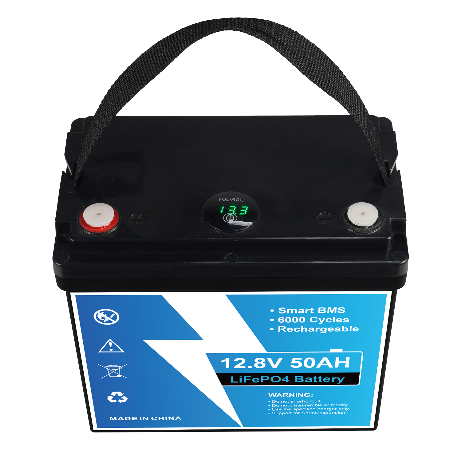 6000+ Deep Cycle Lead-Acid Replacement LiFePO4 Battery view 3