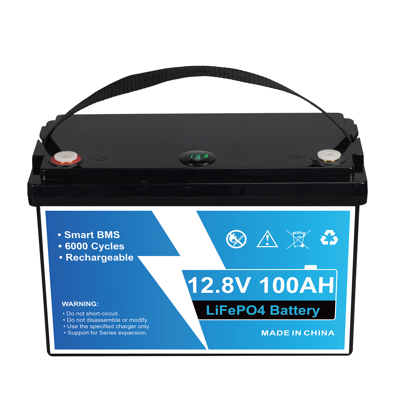 6000+ Deep Cycle Lead-Acid Replacement LiFePO4 Battery - 5
