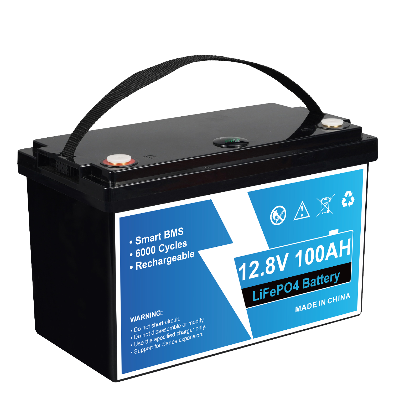 6000+ Deep Cycle Lead-Acid Replacement LiFePO4 Battery - 6