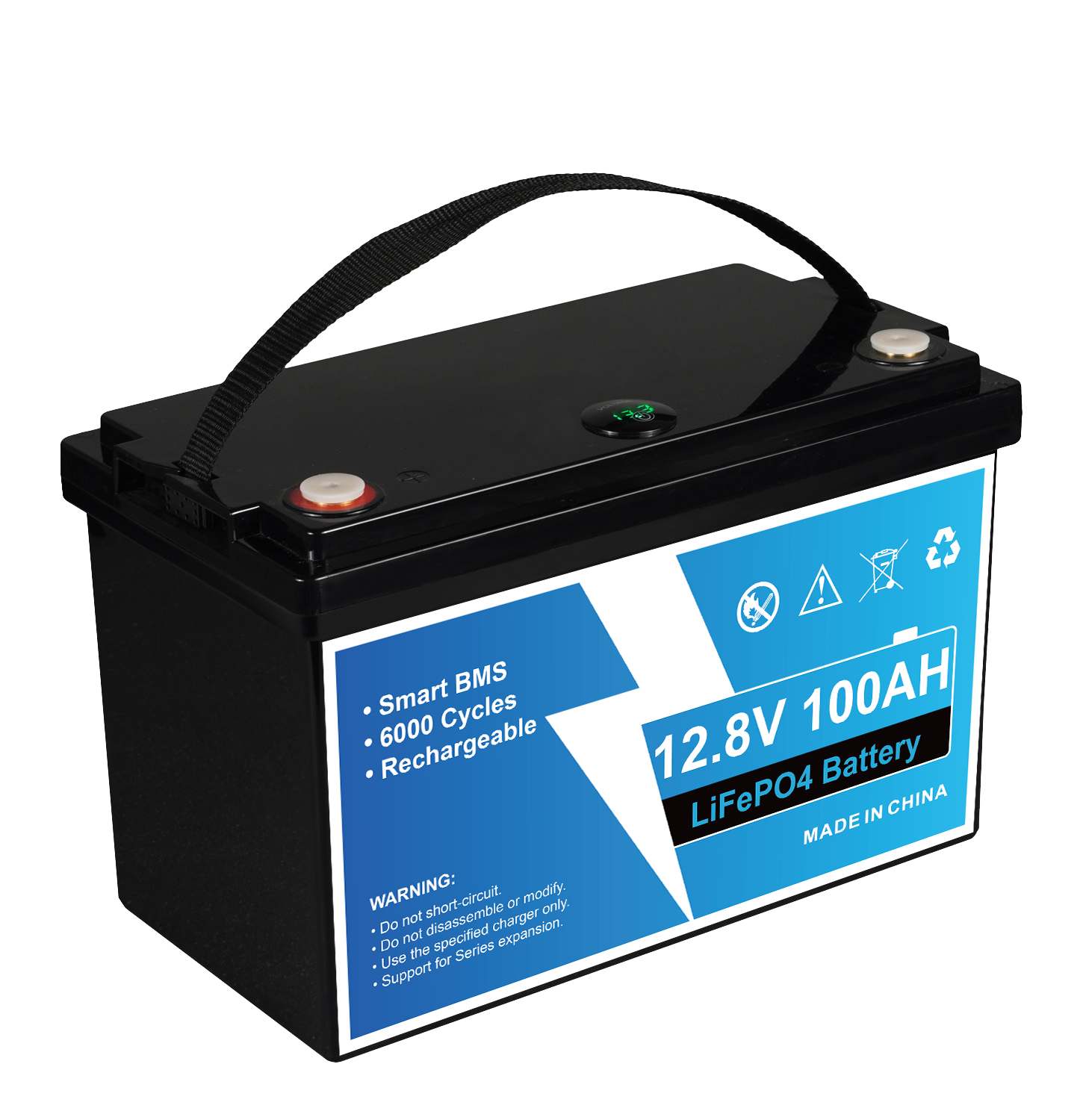 6000+ Deep Cycle Lead-Acid Replacement LiFePO4 Battery - 7
