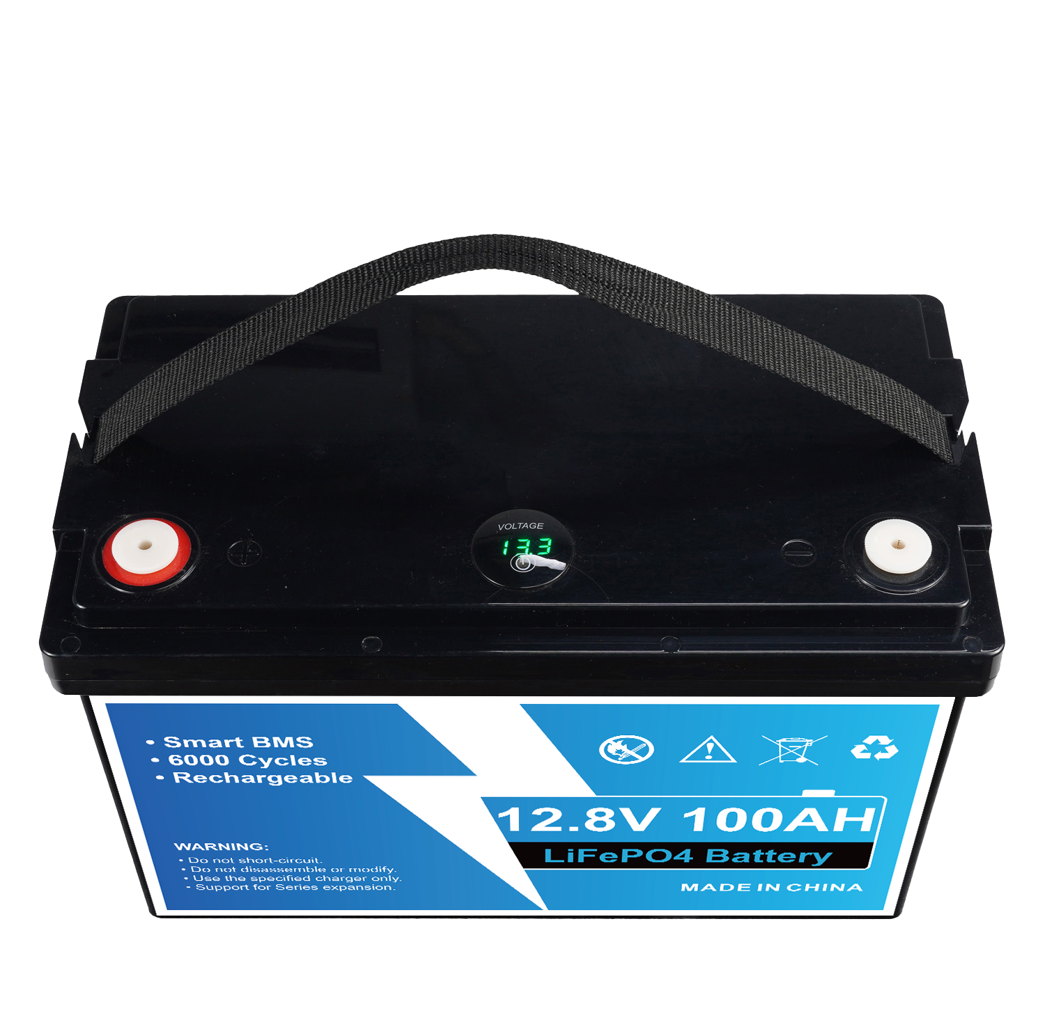 6000+ Deep Cycle Lead-Acid Replacement LiFePO4 Battery - 9