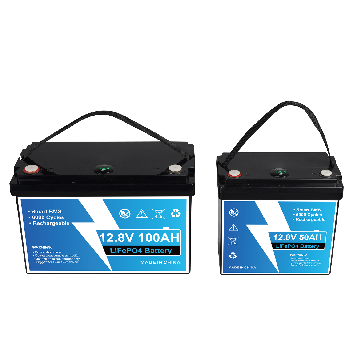6000+ Deep Cycle Lead-Acid Replacement LiFePO4 Battery - 10