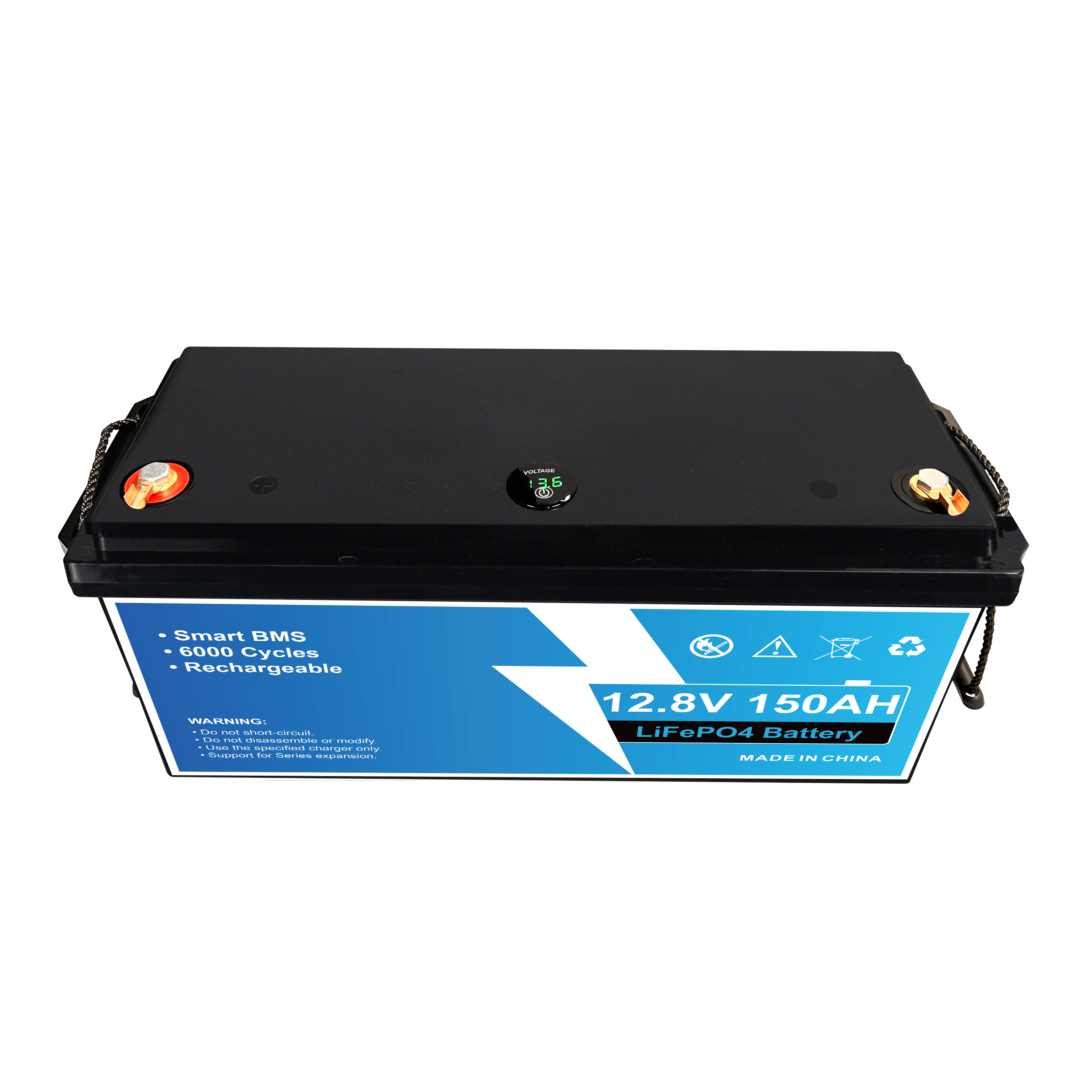 6000+ Deep Cycle Lead-Acid Replacement LiFePO4 Battery - 17