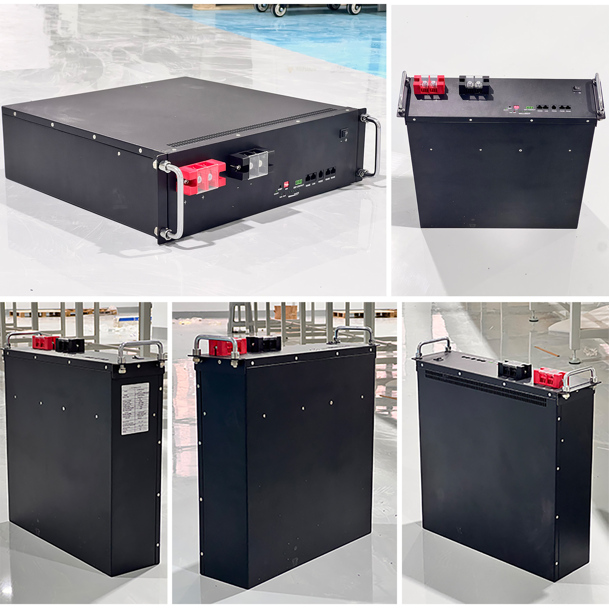 48V 100Ah Rack-Mounted LiFePO4 Battery Module - 14
