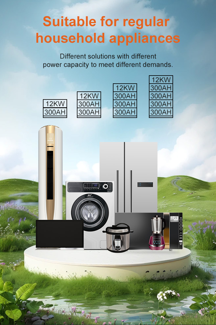 12kW Hybrid Inverter + 15kWh Stackable Battery System - 4